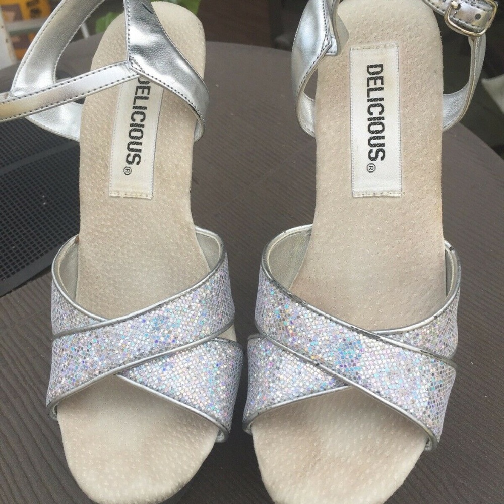 Delicious Stripper Pole Dance Sparkle Sz 7